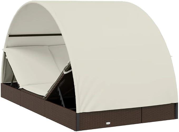 vidaXL 2-Person Outdoor Patio Daybed - Image 5