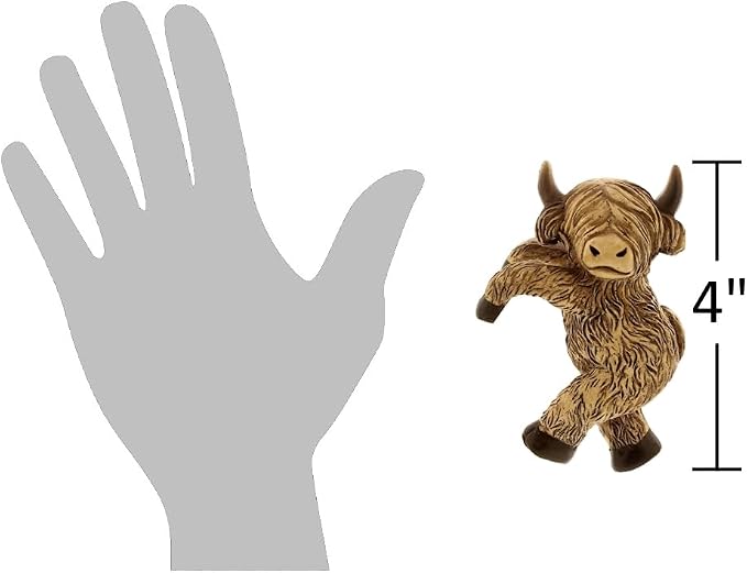 The Bridge Collection Highland Cow Pot Hanger - Image 5