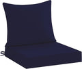 downluxe 22x22 Outdoor Chair Cushions, Waterproof Fade Resistant Patio by Downluxe