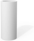 Kante 18.9 Inch Tall Cylindrical Planter, Large Round Plant Pots by Kante