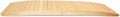 12 FT NATURAL Amish Made Pinewood Heavy Duty Garden Bridge by Unknown