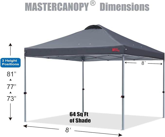 MASTERCANOPY Durable Pop-up Canopy Tent - Image 2