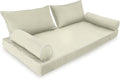 Outdoor Daybed Cushion Cover Twin, Daybed Mattress Bolster Pillow Fitted Sheet by Unknown