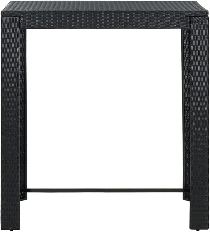 vidaXL 5-Piece Outdoor Patio Bar Set - Image 4