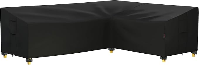 iBirdie Outdoor Patio Furniture Cover fit 112" x 87", Waterproof Weatherproof - Image 9