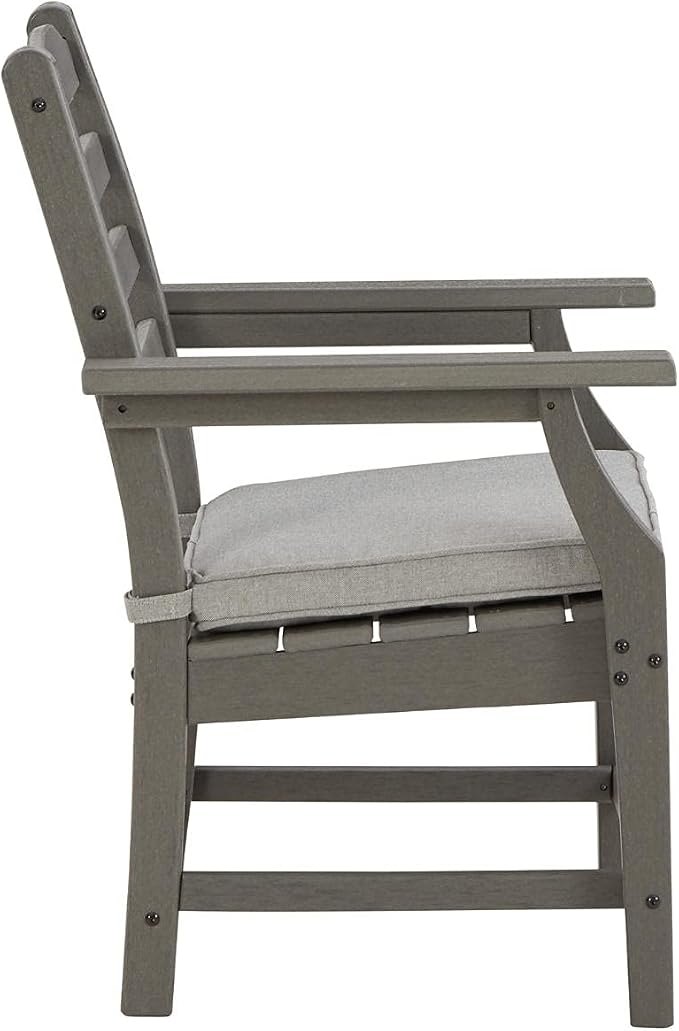 Signature Design by Ashley Visola Outdoor HDPE Dining Chair Set of 2, Durable - Image 8