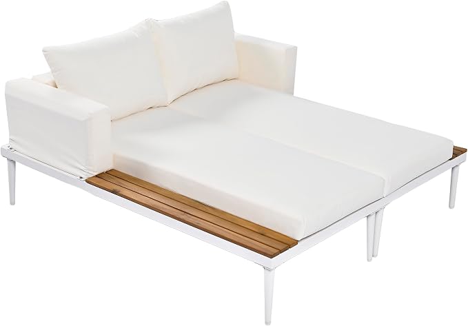 Outdoor Patio Metal Daybed - Image 8