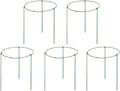 Hanobo 5 Pack Garden Plant Support Rings by Hanobo