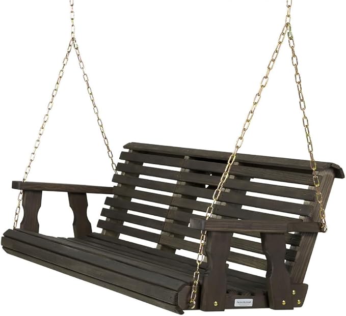 Porchgate Amish Heavy Duty Console Porch Swing - Image 2