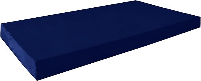 Twin Size Porch Swing Bed Mattress Cushion Cover, Waterproof Outdoor Daybed by Sqodok