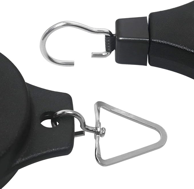 Pack Plant Hook Pulley, Retractable Plant Hanger Easy Reach Hanging Flower - Image 3