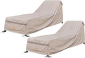Patio Chaise Lounge Cover Waterproof, Heavy Duty Outdoor Lounge Chair Covers by GardenBalsam