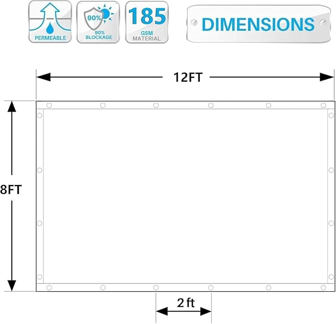 90% Shade Cloth Sun Shade Fabric - Image 3