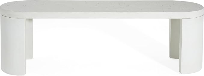 Christopher Knight Home Vex Set of 2 Concrete Outdoor Bench - Image 13