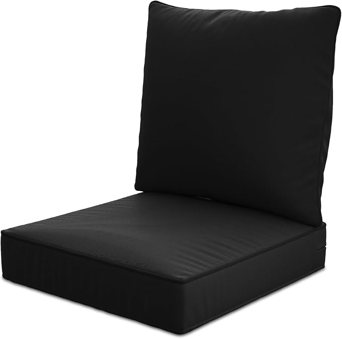 22" x 22" x 6" Outdoor Deep Seat Cushions by Unknown
