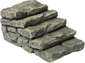 1Pc Gray Outdoor Miniature Resin Bridge Stair Stone Straight Bridge Stairs by Unknown