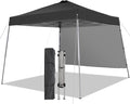 Canopy Tent, 10X10 FT Pop Up Canopy Outdoor Tent Slant Legs by Oneofics