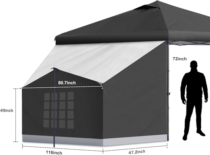 KAMPKEEPER Side Tent, Camping Tent - Image 2