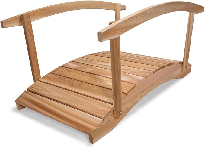 All Things Cedar FB72-R Garden Bridge by AllThingsCedar