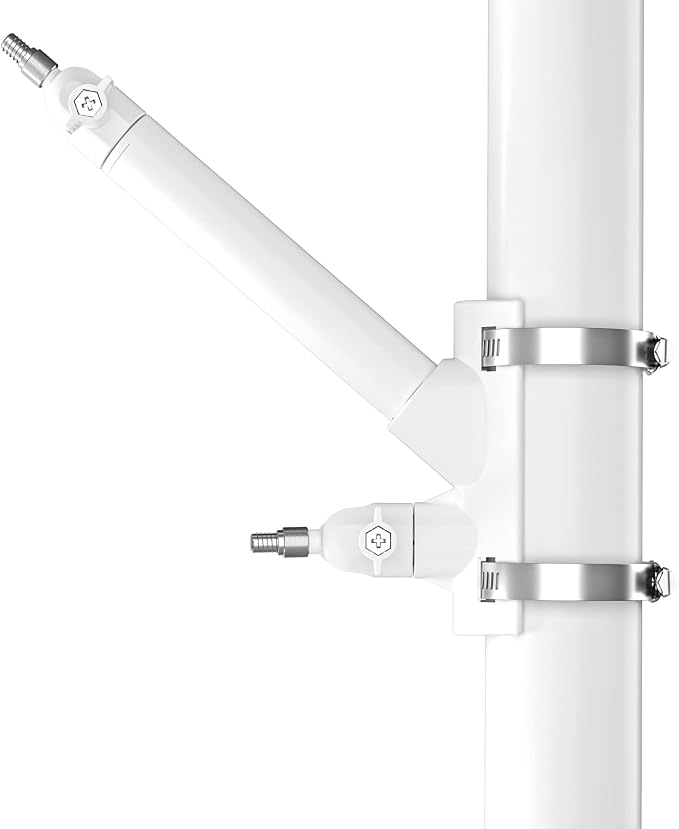 2-in-1 Pole Mounting Bracket for Ring Stick Up Cam Pro Solar Panel and Battery - Image 8