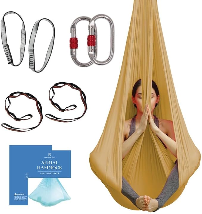 Aerial Silk Yoga Hammock & Swing by AumActive