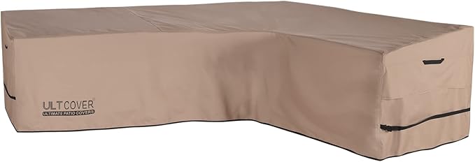 ULTCOVER Patio L-Shaped Right Facing Sofa Cover Waterproof by ULTCOVER