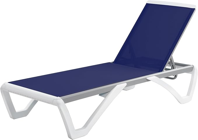 Kozyard Outdoor Chaise Lounge Chair, Full Flat Adjustable Patio Lounger - Image 8