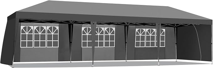 Outvita 10x30ft Ez Pop Up Canopy, Portable Instant Canopy Tent - Image 2