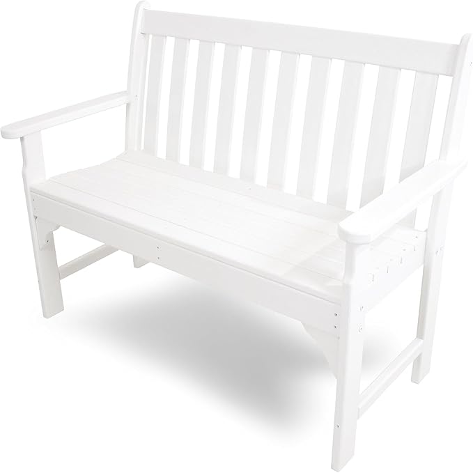 POLYWOOD GNB48WH Vineyard 48" Bench by POLYWOOD