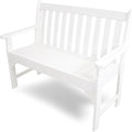 POLYWOOD GNB48WH Vineyard 48" Bench by POLYWOOD