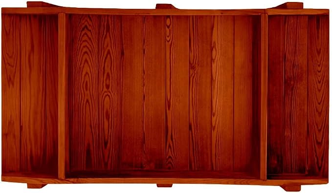 6 FT Cedar Amish Made Garden Bridge - Image 5