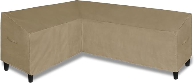 Easy-Going Patio L-Shaped Sectional Sofa Cover, 83“X104 Waterproof Outdoor by Easy-Going