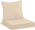 downluxe 22x22 Outdoor Chair Cushions, Waterproof Fade Resistant Patio by Downluxe