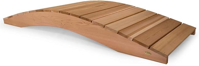 All Things Cedar FB96 Garden Bridge | 8-Ft Durable Outdoor Wooden Bridge by AllThingsCedar