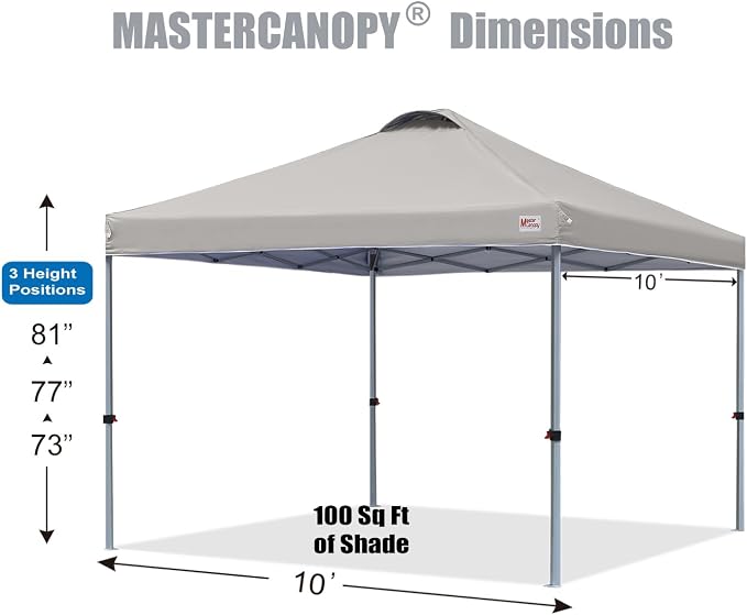 MASTERCANOPY Durable Pop-up Canopy Tent - Image 2
