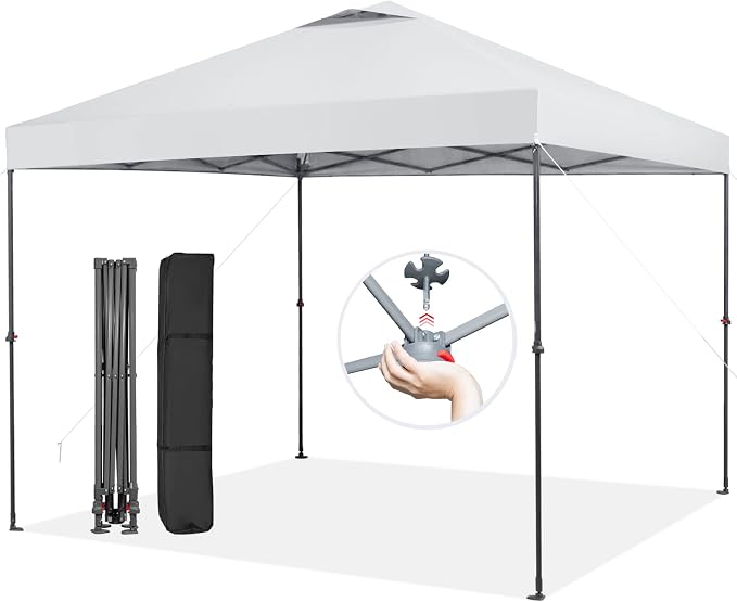 Tangkula 10x10 Ft Pop Up Canopy, Easy Set-up Instant Tent by TANGKULA