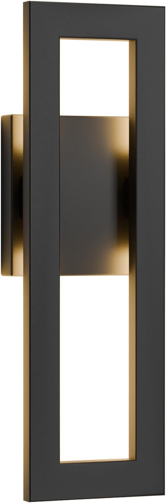 LamQee 14" Modern Outdoor Wall Lights, 3000K 1000LM Integrated LED Exterior by LamQeeLights