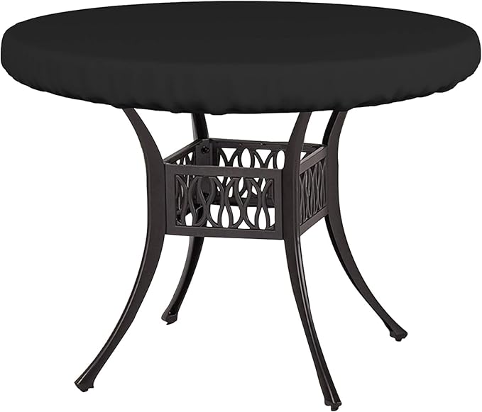 Covers & All Round Table Top Cover, 12 Oz Waterproof UV & Weather Resistant by CoversAll