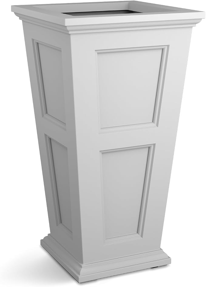 Mayne Fairfield 40-Inch Tall Planter – Weather-Resistant Indoor/Outdoor Garden - Image 2
