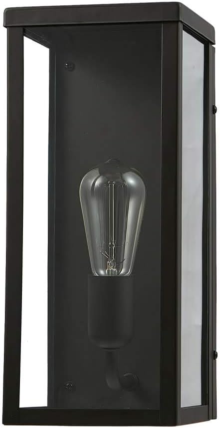 GLOBE Electric 44199 Donald 1-Light Outdoor Indoor Wall Sconce, Bulb Included by GlobeElectric
