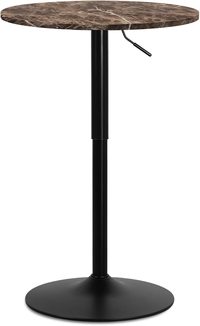 MoNiBloom Round Cocktail Bar Table by Monibloom