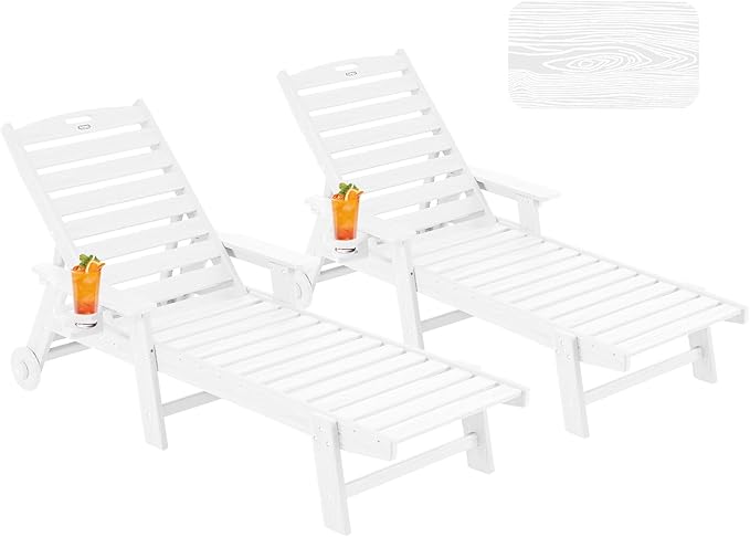 Chaise Lounge Chair Outdoor by Serique