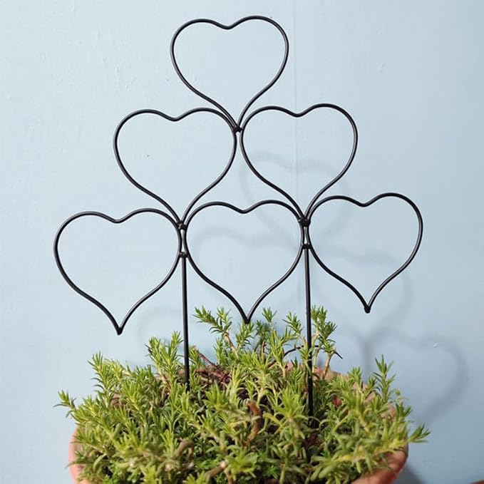 Garden Plant Trellis for Indoor Plants, Stackable Heavy Duty Metal Trellis - Image 8
