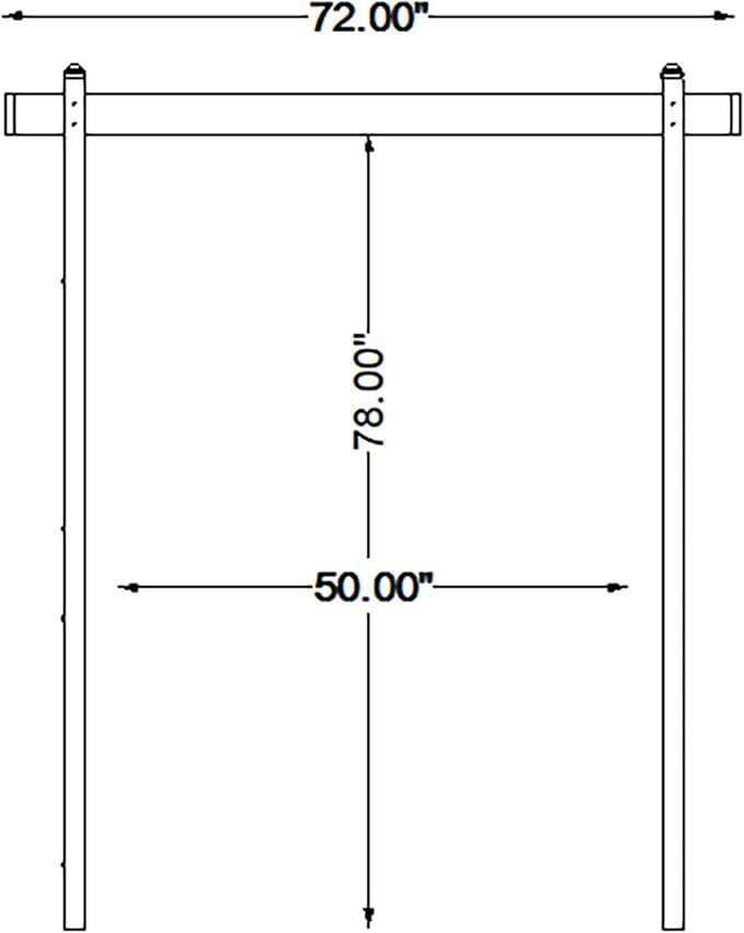 Dura-Trel Bakersfield 28 by 72 by 82 Inch Heavy Duty Weather Stabilized PVC - Image 7