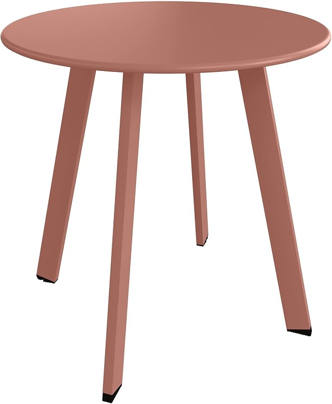 Grand patio Outdoor Side Table Round End Table by GrandPatio