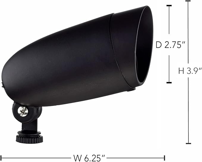 Nuvo SF76/646 One-Light Halogen Landscape Floodlight, Dark Bronze, 6.25-Inches - Image 3