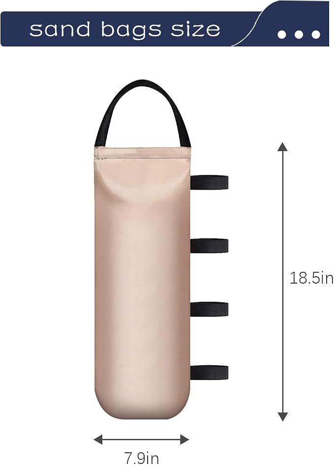 112 LBS Heavy Sand Bags for Canopy Outdoor Advertising Tent Sunshade Fixed - Image 2