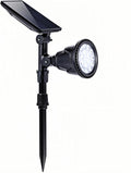 Solar Spotlights Outdoor 18 LED 300 Lumens Waterproof Adjustable Wall Light by MOLEBIT