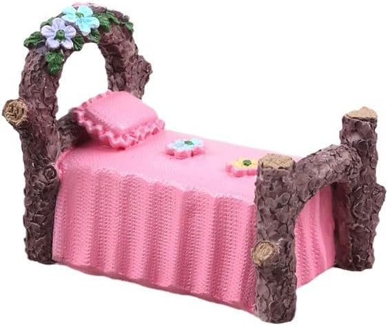 Kai Dream Miniature Fairy Garden Accessories, Resin Craft Flower Bed Figurine by KaiDream