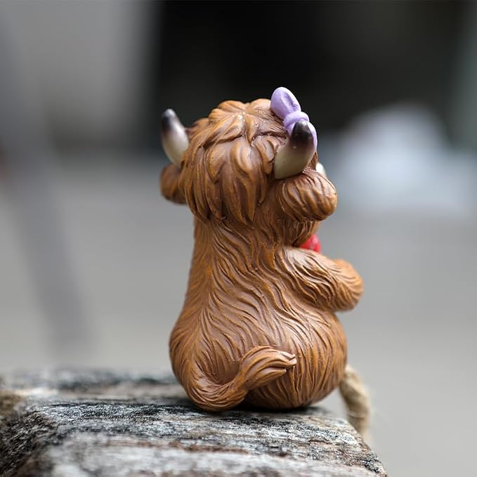 2-piece set Highland Cow Pot Huggers - Image 9